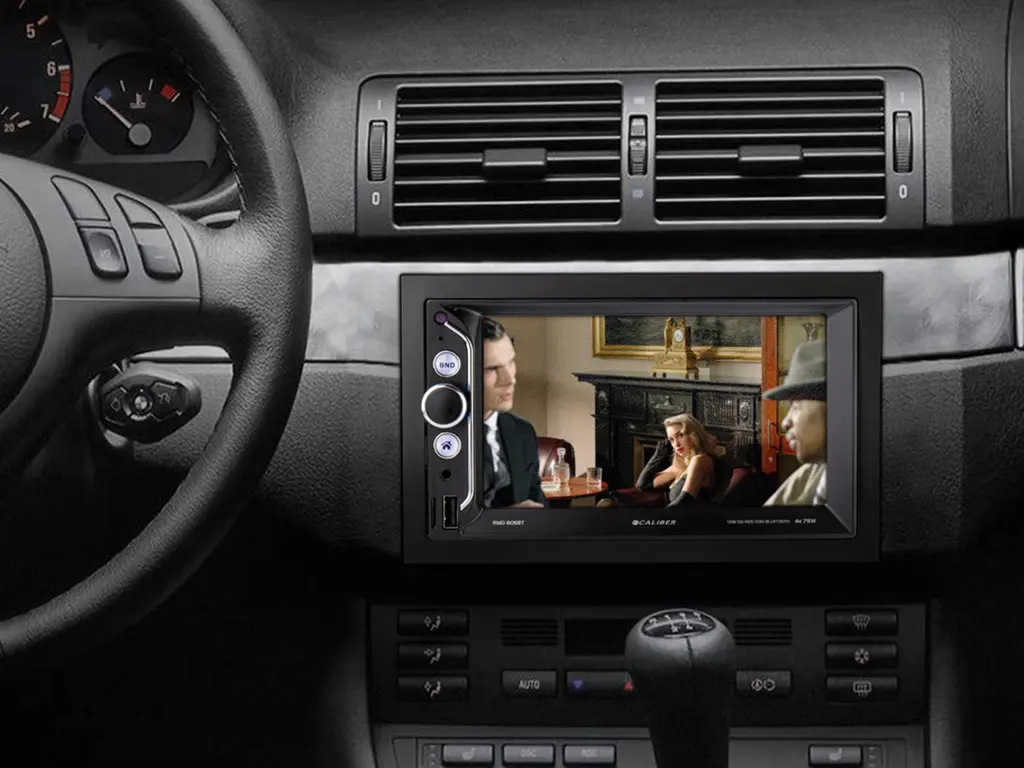 Autoradio tactile