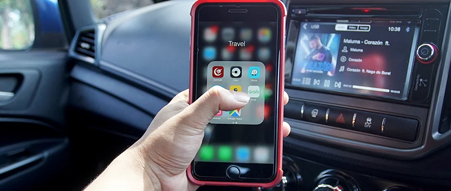 Connectivité Bluetooth et écran voiture